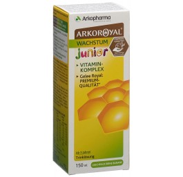 ARKOROYAL sirop croissance junior fl 150 ml