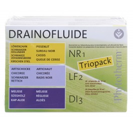 DRAINOFLUIDE trio NR 1 + LF 2 + DI 3 3 x 20 pce