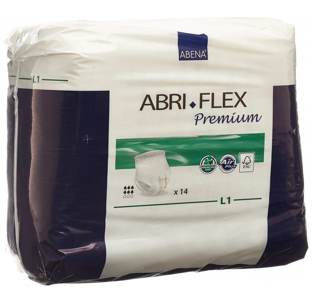 ABRI-FLEX Premium L1 vert 14 pce