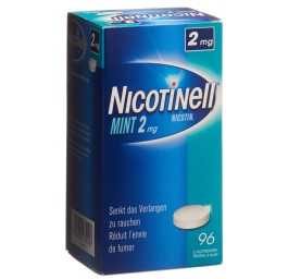 NICOTINELL cpr sucer 2 mg mint 96 pce