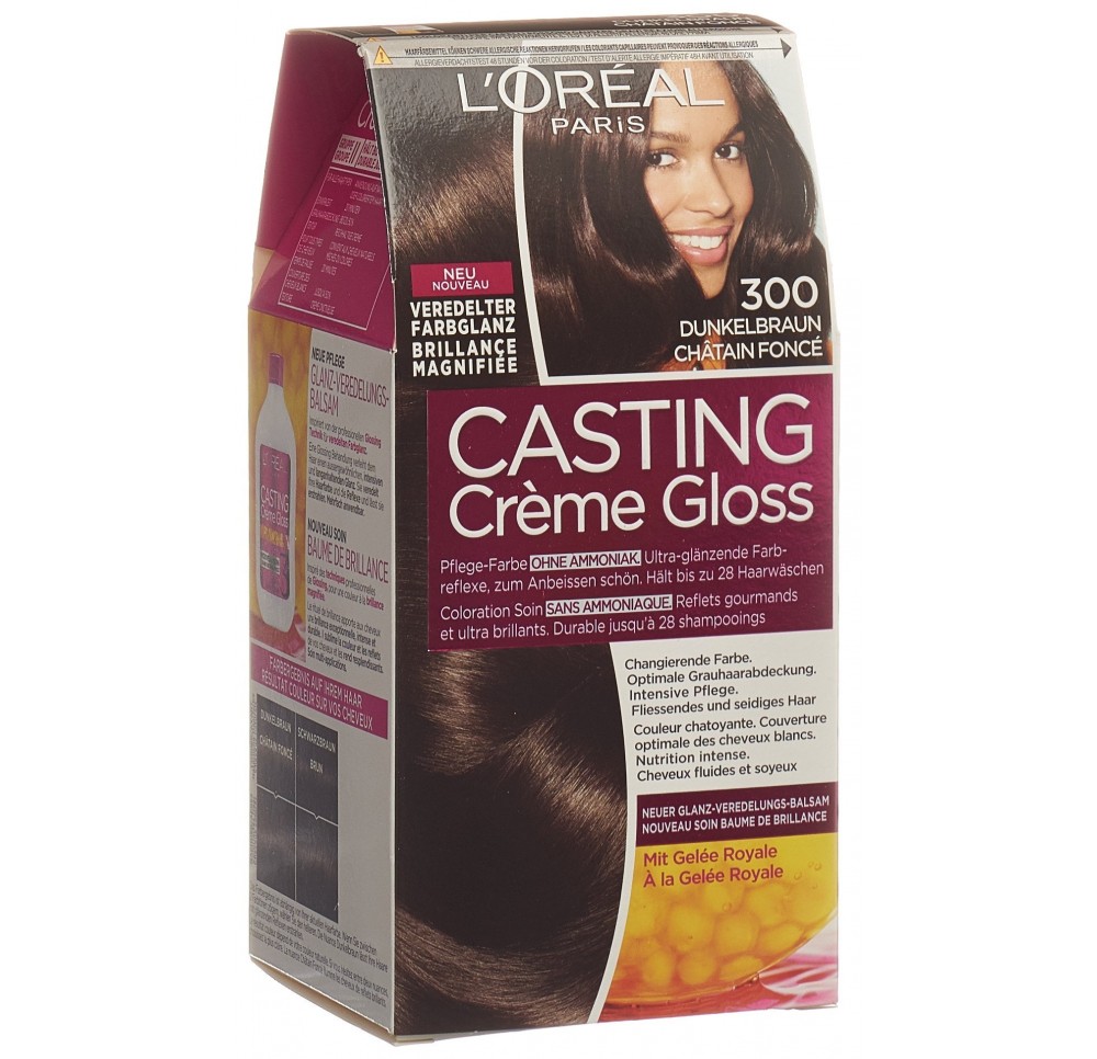 CASTING crème gloss 300 châtain foncé