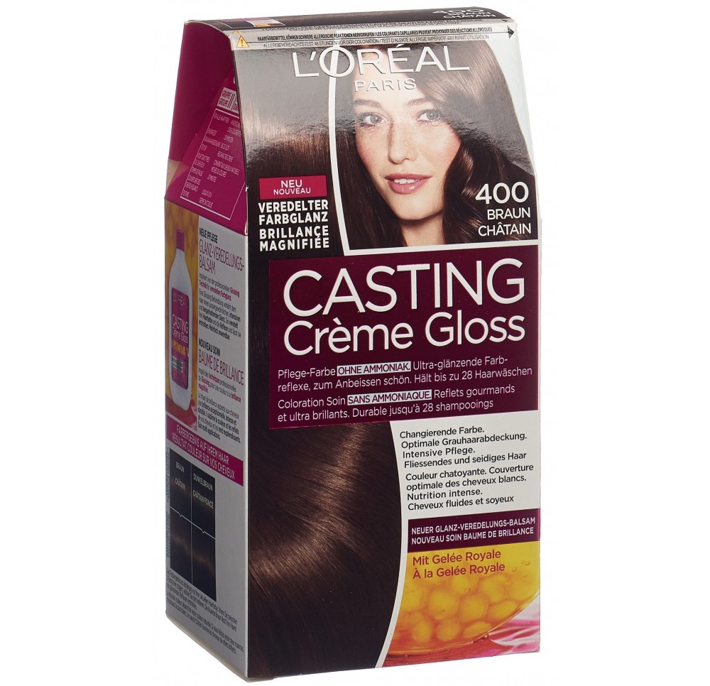 CASTING crème gloss 400 châtain