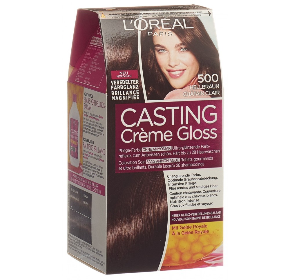 CASTING crème gloss 500 châtain clair