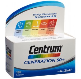 CENTRUM generation 50+ cpr 180 pce