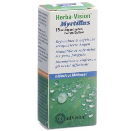 HERBA VISION Myrtillus collyre ophtalmique 15 ml