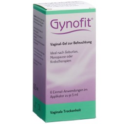 GYNOFIT gel vaginale humidification 6 x 5 ml