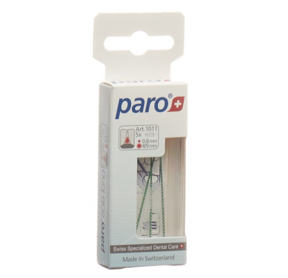 PARO Isola Long 4/9mm medium vert conique 5 pce