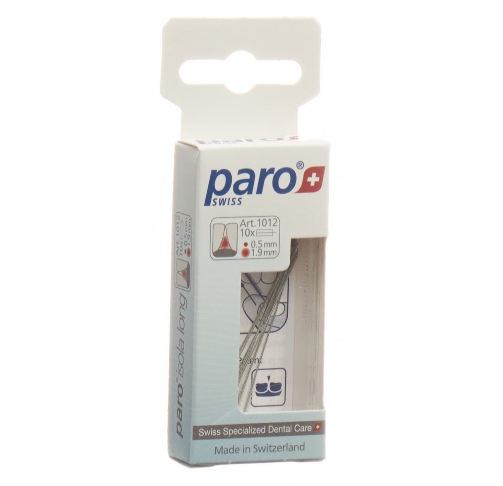 PARO Isola Long 1.9mm xxx-fin blanc cyl 10 pce