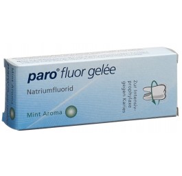 PARO Fluor gelée fluorure de sodium mint tb 25 g