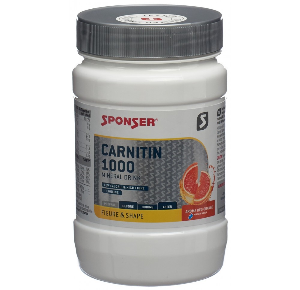 SPONSER L carnitin 1000 bois minér oran san 400 g