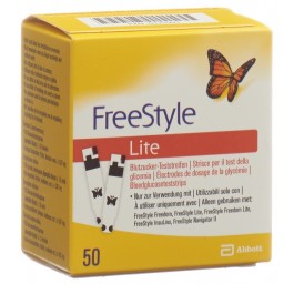 ABBOTT FREESTYLE Lite électrodes de dosage 50 pce