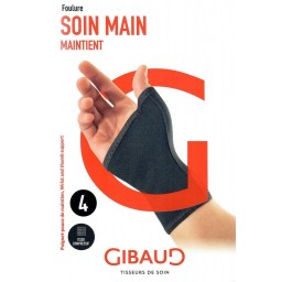 GIBAUD poignet pouce maintien Gr1 14-15cm