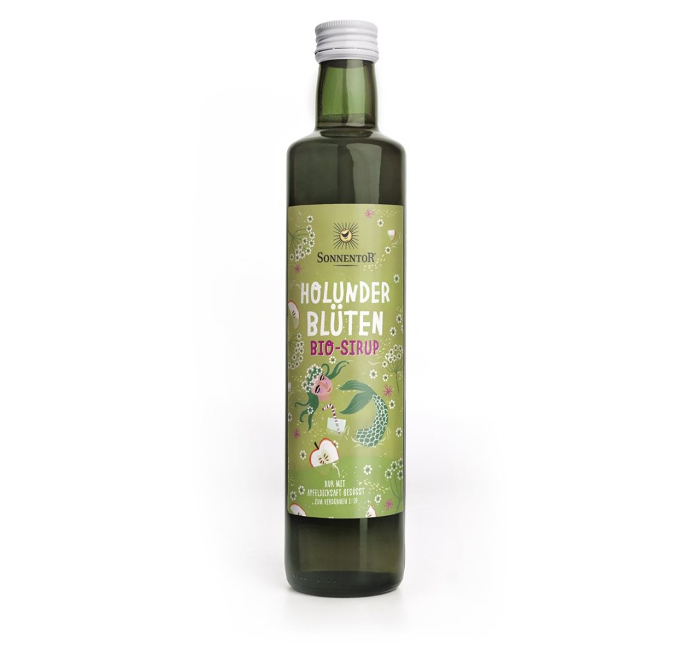 SONNENTOR sirop fleurs de sureau BIO 500 ml SONNENTOR sirop fleurs de sureau BIO 500 ml