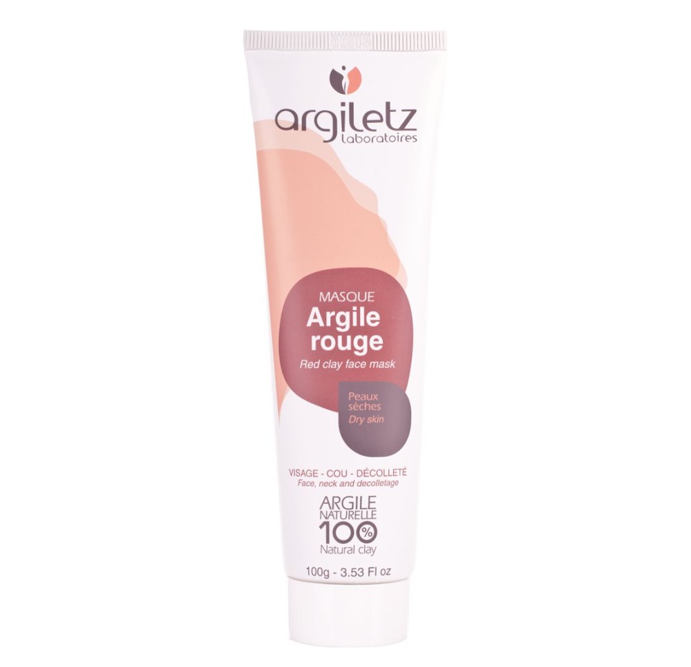 ARGILETZ masque argile rouge tb 100 ml