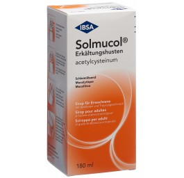 SOLMUCOL toux grasse sirop 200 mg/10ml 180 ml