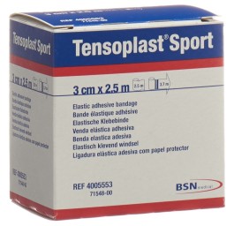 TENSOPLAST SPORT tape élastique 3cmx2.5m