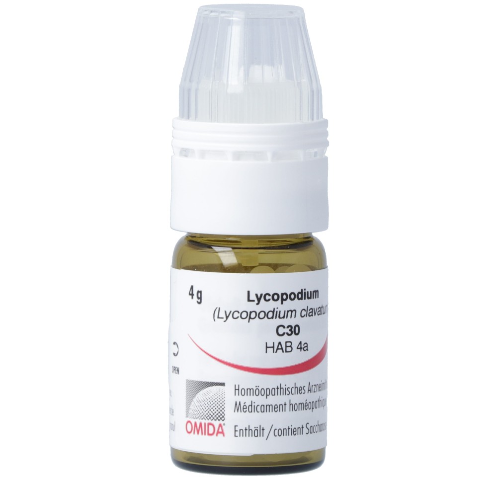OMIDA lycopodium glob 30 C a doseur 4 g