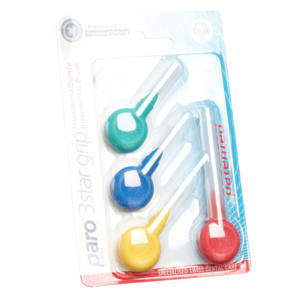 PARO 3star-grip assorties 4 pce
