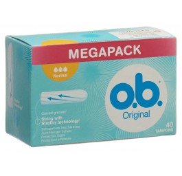 OB tampons normal box 40 pce