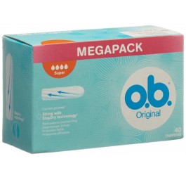 OB tampons super 40 pce