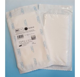 PROMEDICAL compr trico ster 10x20cm 12-plis 2 pce