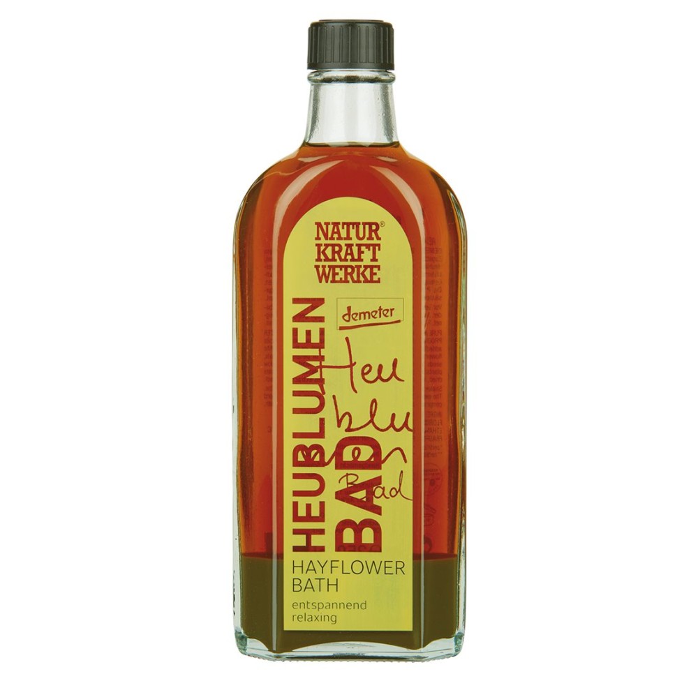 NATURKRAFTWERKE Fleurs de foin Bain Demeter 250 ml