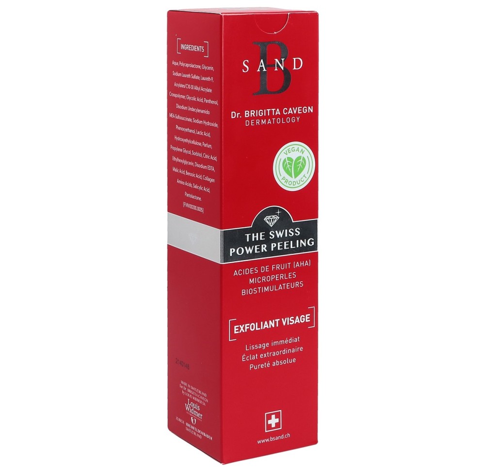B SAND The Swiss Power Peeling anti-âge tb 50 ml B SAND The Swiss Power Peeling anti-âge tb 50 ml
