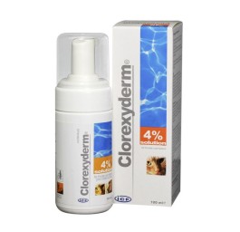 CLOREXYDERM solution 4 % ad us vet. disp 100 ml