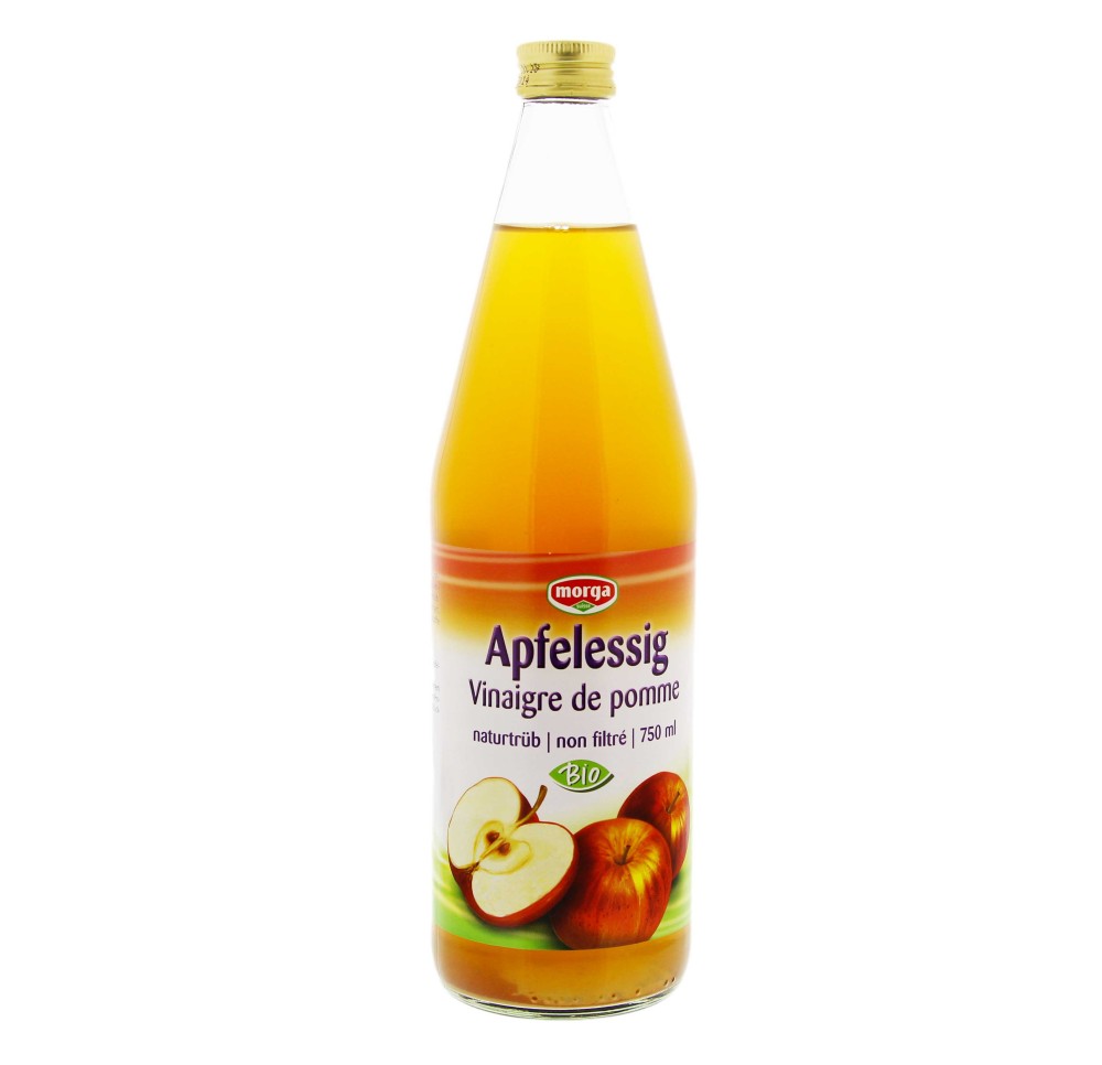 MORGA vinaigre de pommes bio non filtré fl 7.5 dl MORGA vinaigre de pommes bio non filtré fl 7.5 dl