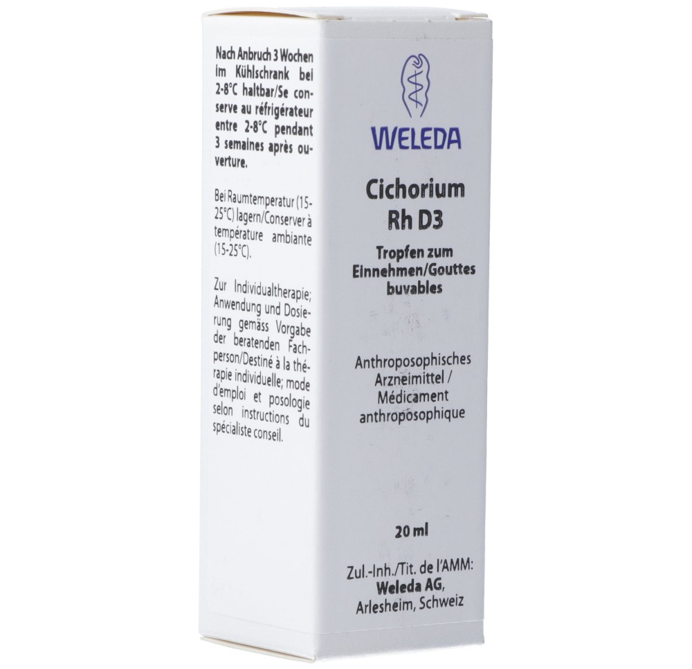WELEDA cichorium rh 3 D dilaq 20 ml