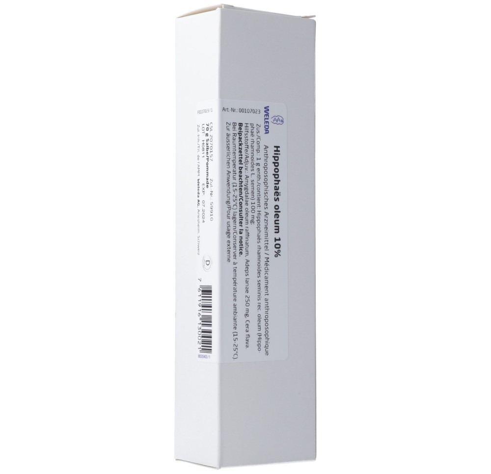 WELEDA hippophaes oleum ong 10 % 70 g