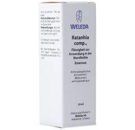 WELEDA ratanhia comp application cavité bucc 20 ml