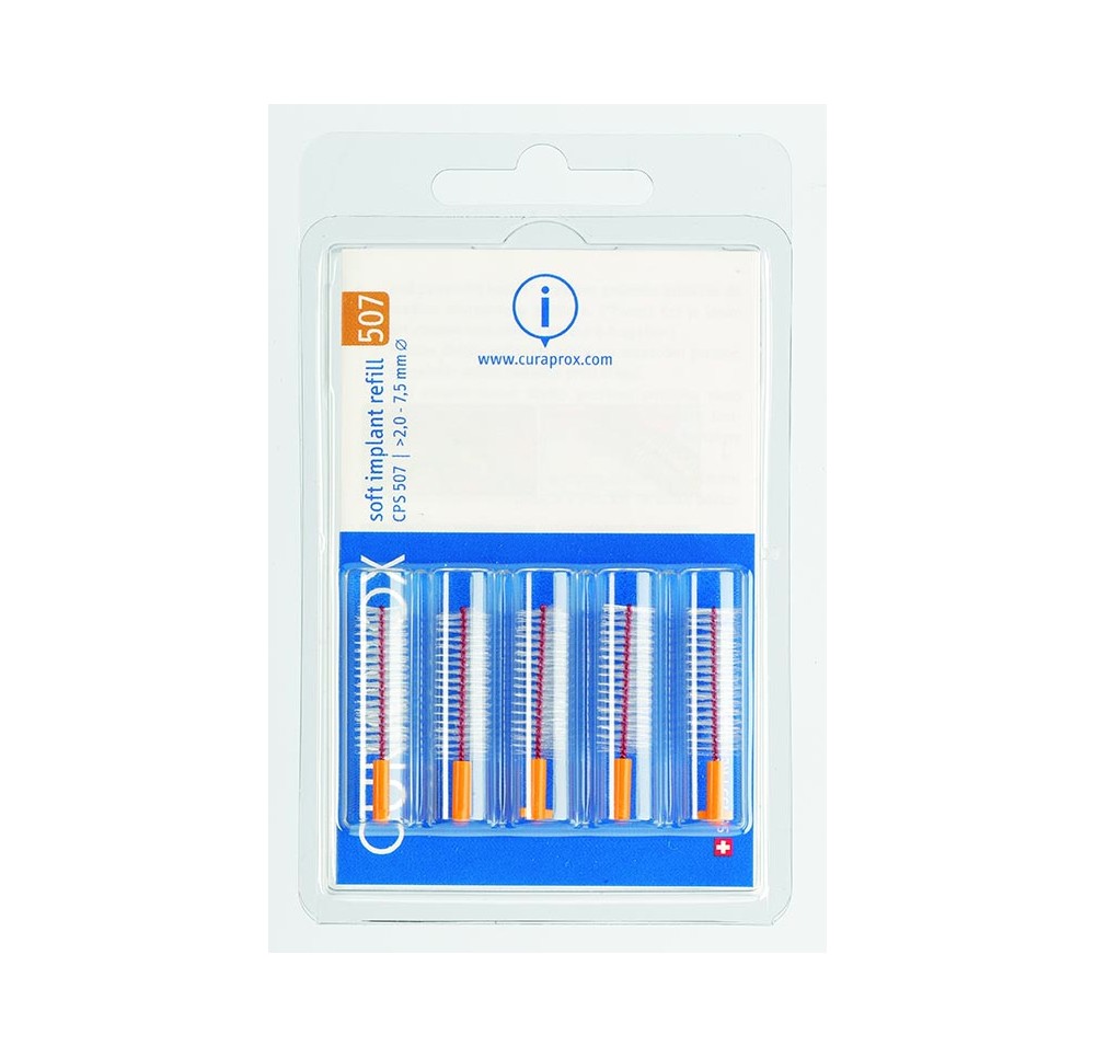 CURAPROX CPS 507 brossette interdentaire ora 5 pce CURAPROX CPS 507 brossette interdentaire ora 5 pce
