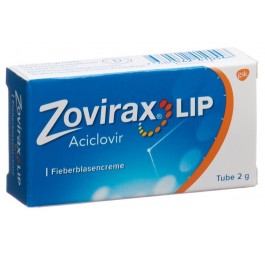 ZOVIRAX LIP crème contre bouton fièvre tb 2 g