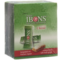 IBONS bonbon gingembre display original 12x60g