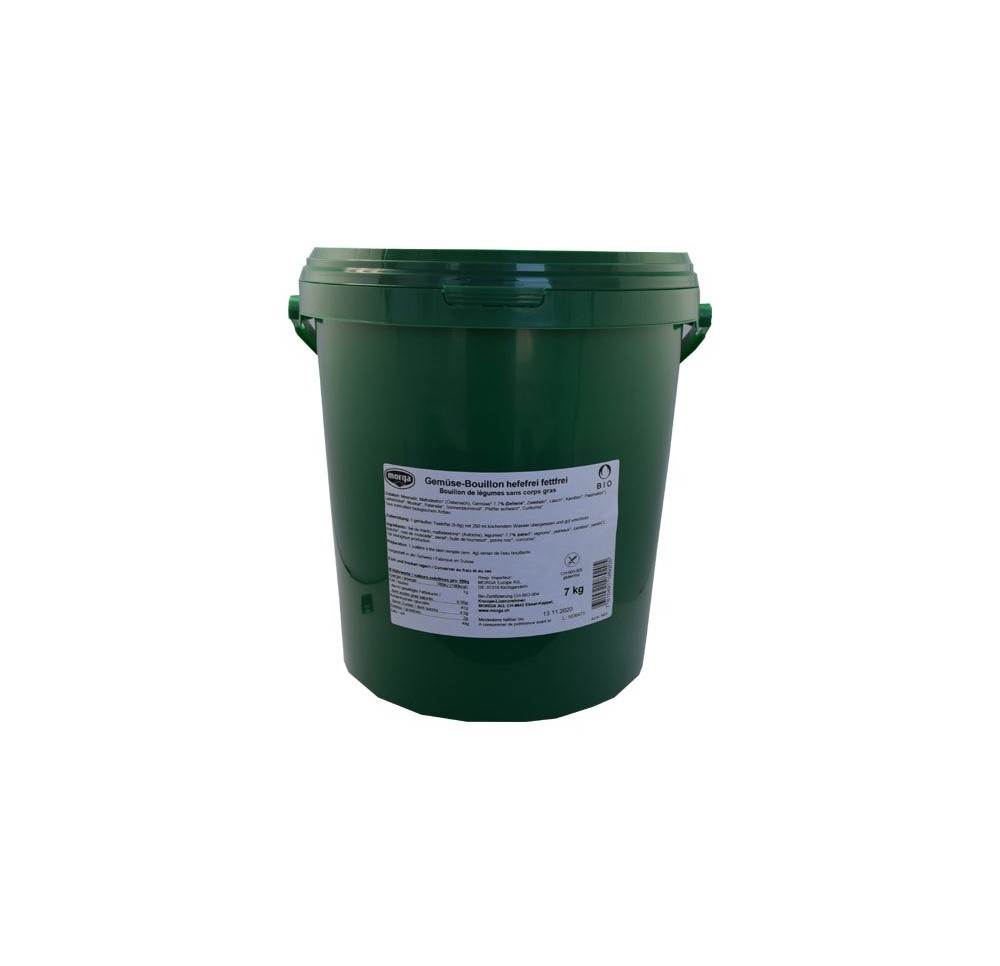 MORGA bouillon légume n gras s levure 7 kg MORGA bouillon légume n gras s levure 7 kg