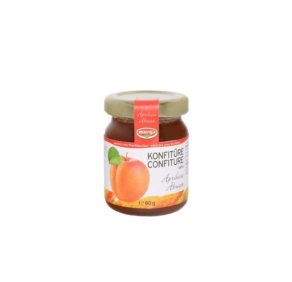 MORGA MIDGET confiture abricots 60 g MORGA MIDGET confiture abricots 60 g