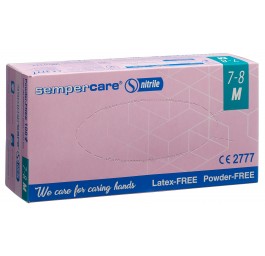 SEMPERCARE gants Nitrile M npo nst 100 pce