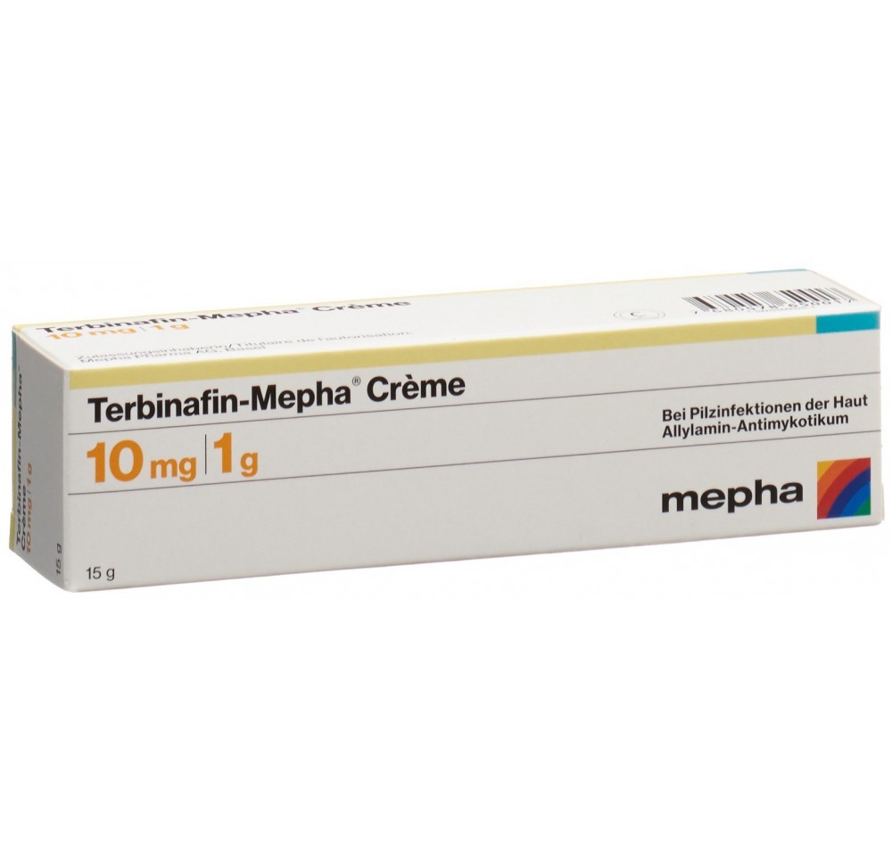 TERBINAFIN Mepha crème tb 15 g