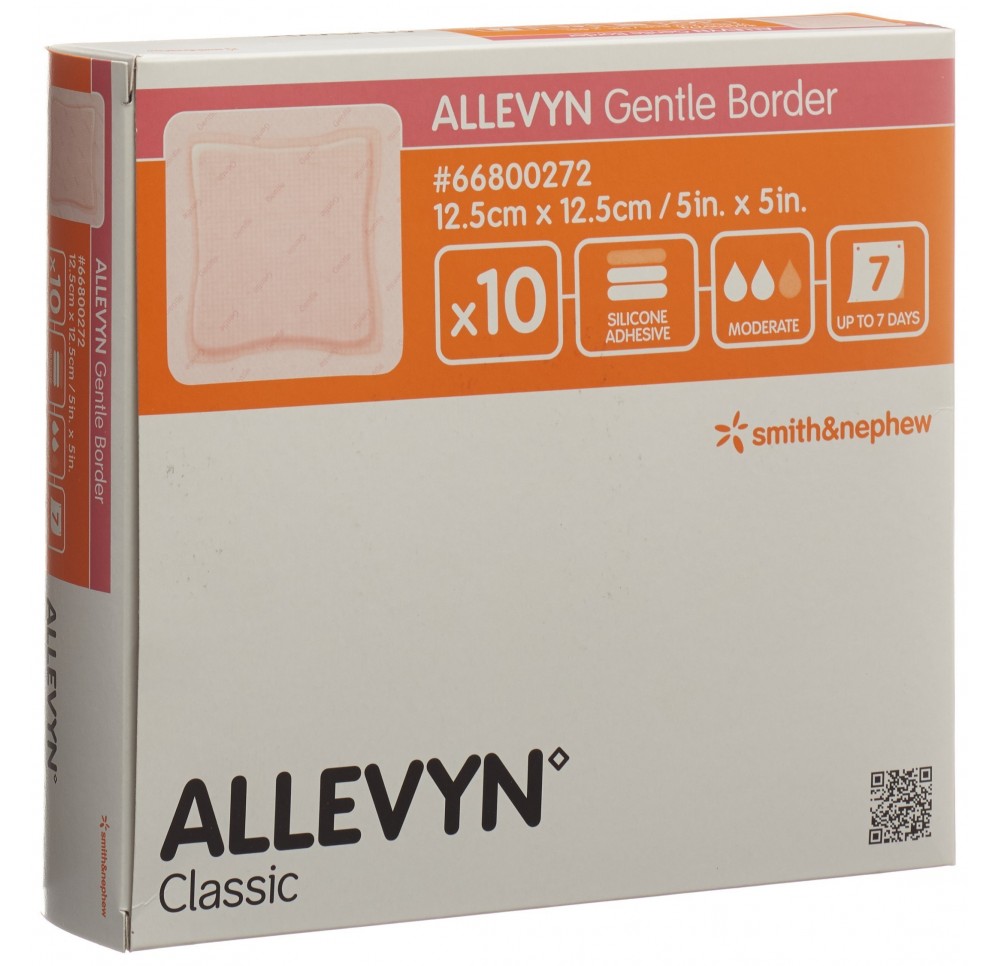 ALLEVYN GB pansement mousse 12.5x12.5cm 10 pce