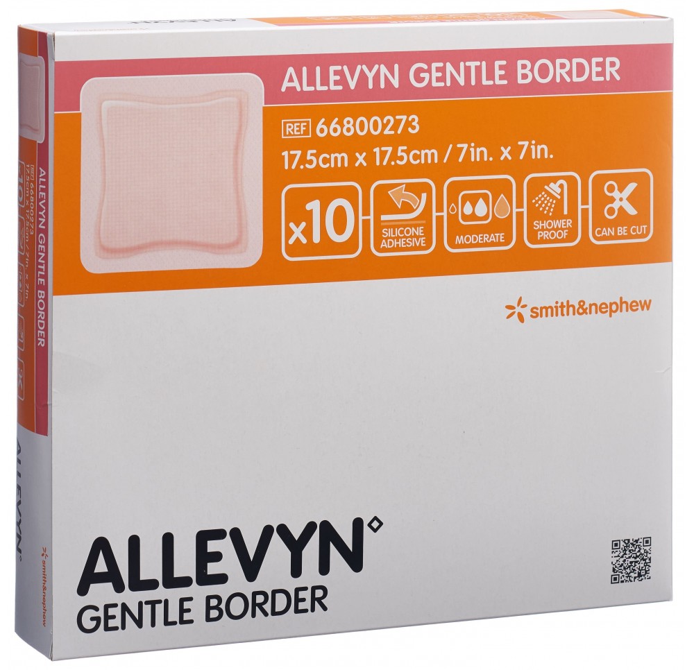 ALLEVYN GB pansement mousse 17.5x17.5cm 10 pce