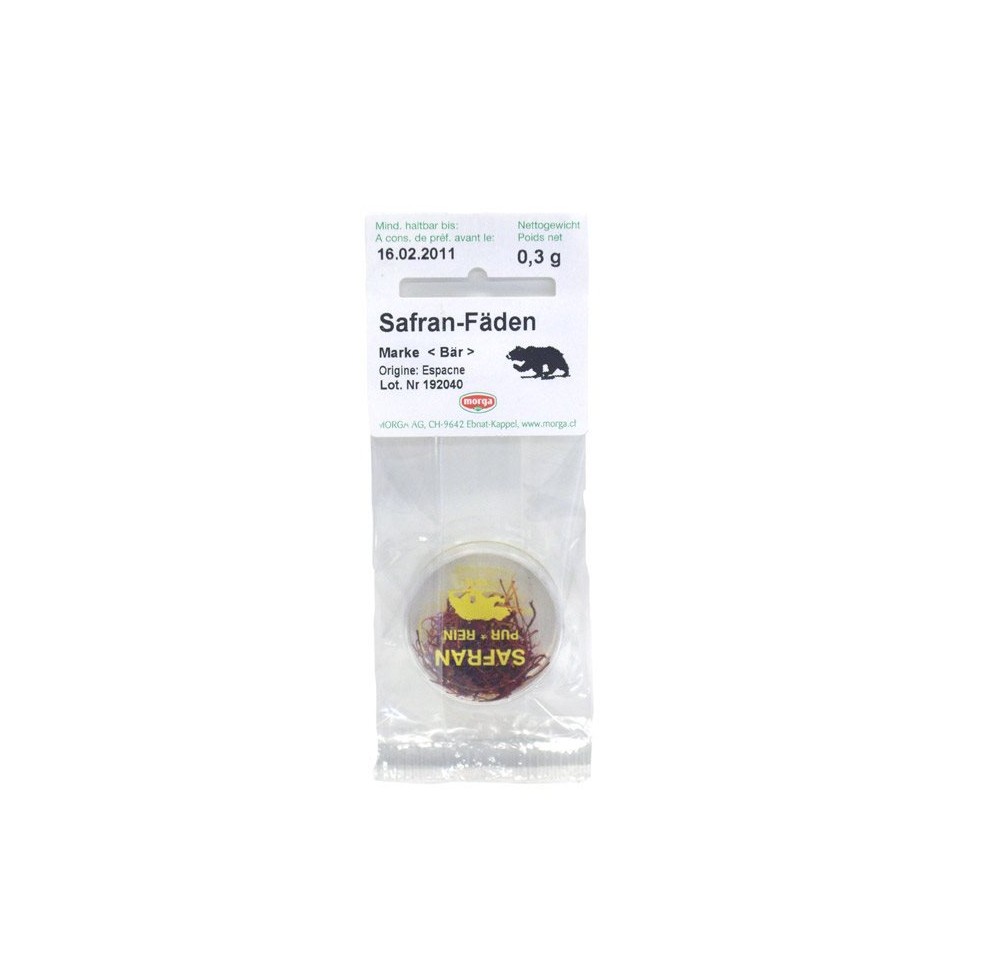 MORGA épice safran fil boîte 0.3 g MORGA épice safran fil boîte 0.3 g