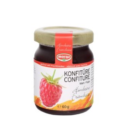 MORGA MIDGET confiture pulpe framboi fructose 60 g