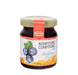 MORGA MIDGET confiture myrtilles fructose 60 g