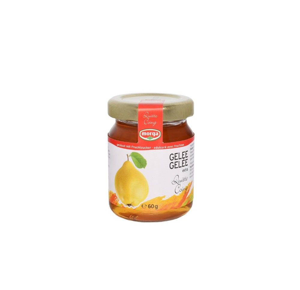 MORGA MIDGET confiture gelée coings fructose 60 g MORGA MIDGET confiture gelée coings fructose 60 g