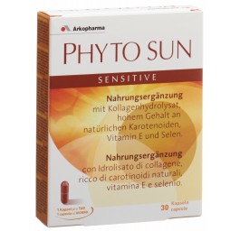 PHYTO SUN sensitive caps 30 pce