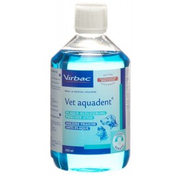 VET AQUADENT sol pour chiens/chats fl 500 ml