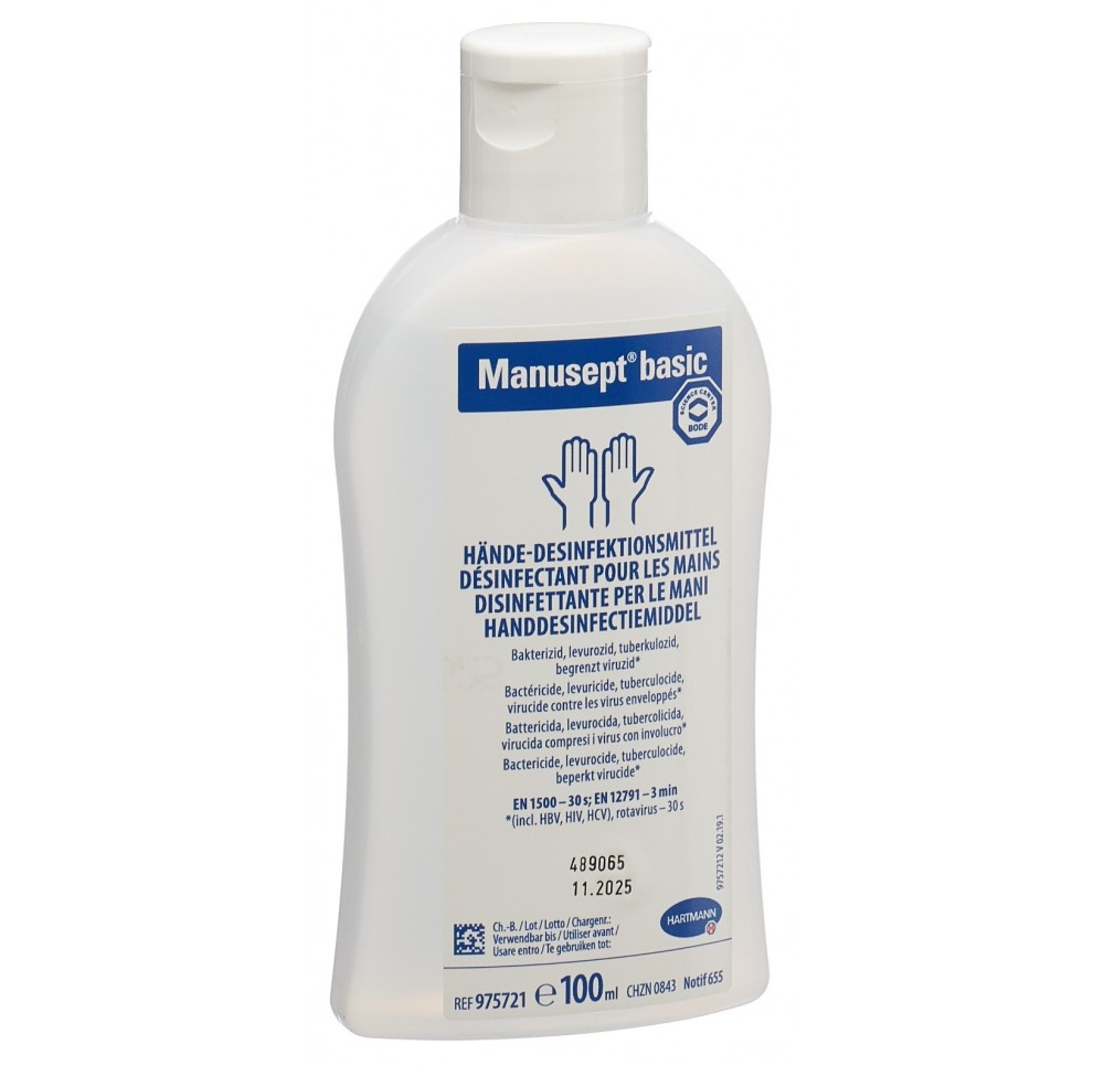 MANUSEPT basic désinfectant mains fl 100 ml