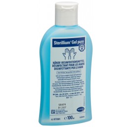 STERILLIUM GEL PURE désinfectant mains fl 100 ml