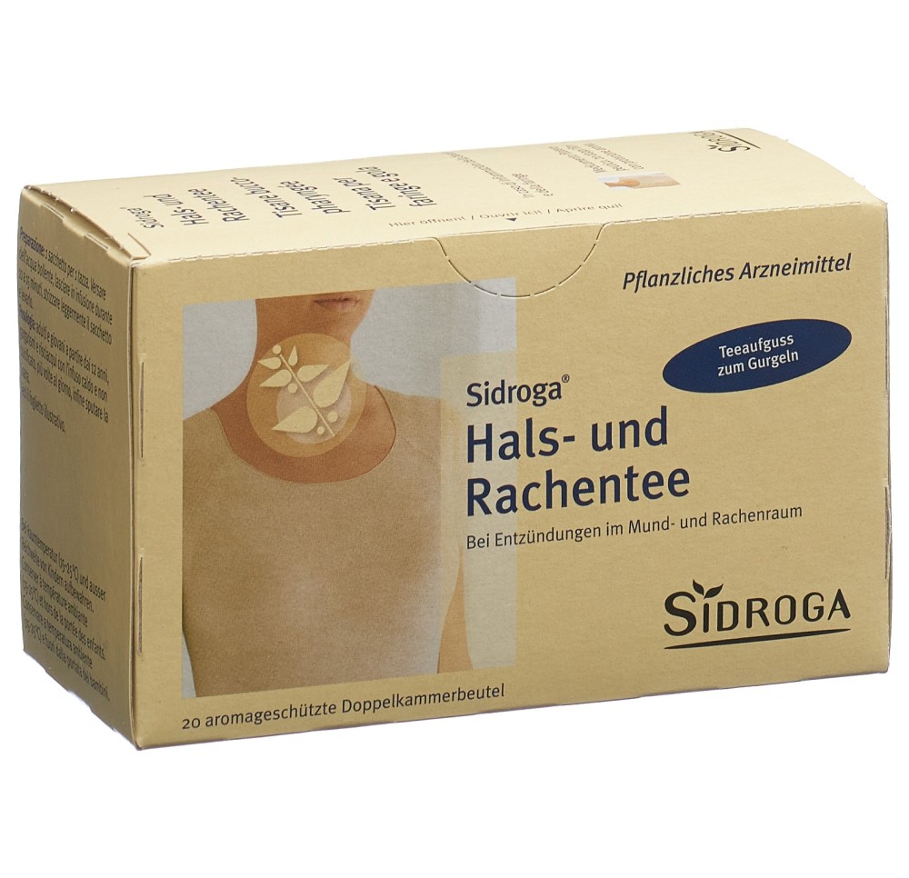 SIDROGA tisane bucco-pharyngée 20 sach 2.5 g SIDROGA tisane bucco-pharyngée 20 sach 2.5 g